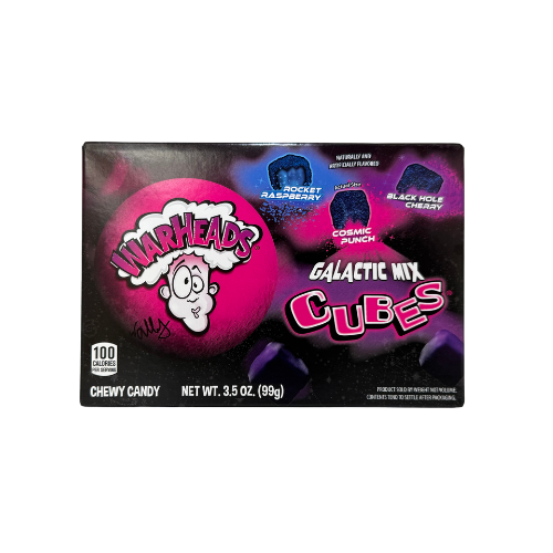 WarHeads Galactic Mix Cubes