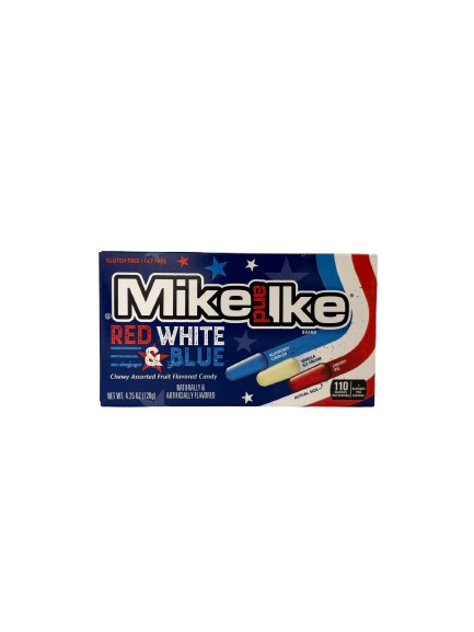 Mike and lke Red White & Blue